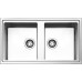 Мойка Smeg/ Мойка Smeg, сварная, из нержавеющей стали, серия Mira, 86 см, ультранизкий профиль, 2 отверстия для смесителя, толщина рамки 0.7 мм, толщина чаши 1 мм, оборачиваемая, 2 чаши Мойка Smeg/ Мойка Smeg, сварная, из нержавеющей стали, серия Mira, 86 см, ультранизкий профиль, 2 отверстия для смесителя, толщина рамки 0.7 мм, толщина чаши 1 мм, оборачиваемая, 2 чаши