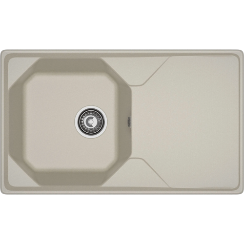 U-840L topaz 1-чаша+крыло 840*500 мм, монтаж: врезной, материал: мрамор, цвет: топаз