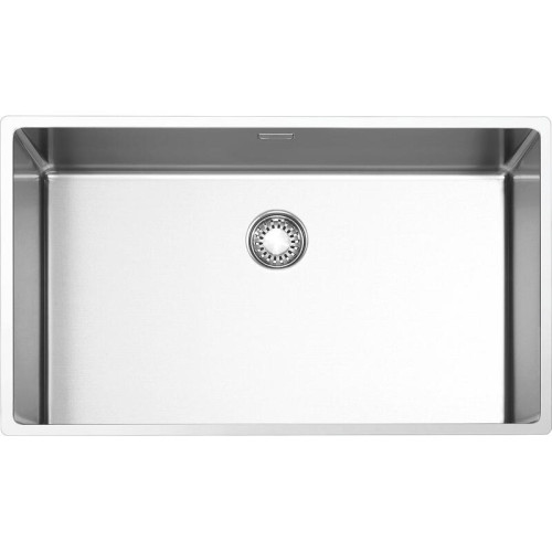 Мойка Smeg/ Мойка Smeg, сварная, из нержавеющей стали, серия Mira, 70 см, вровень со столешницей, толщина чаши 1 мм