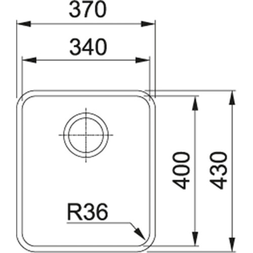 Мойка Franke 122.0204.647/ Better, Серия ATON, Монтаж под столешницу Мойка ANX 110-34 стоп., нержавеющая сталь Мойка Franke 122.0204.647/ Better, Серия ATON, Монтаж под столешницу Мойка ANX 110-34 стоп., нержавеющая сталь
