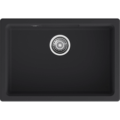 URBAN 4565 black 1 чаша 570*370*170, монтаж: универсальный, материал: кварц, цвет: черный