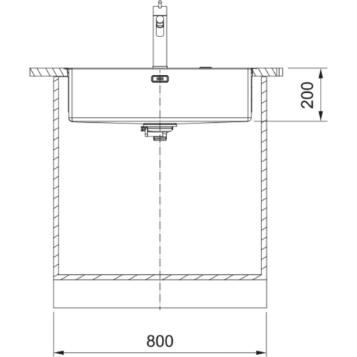 Мойка Franke/ BEST, Мойка Franke BXM 210/110-68 F-INOX, серия Mythos, мойка 725x450 мм, чаша 685x410x200 мм  возможен монтаж сверху, вровень и под столешницу, скрытый перелив , вентиль автомат с кнопкой, сифон, металлическая решетка-подставка, материал не