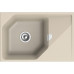 RIVELATO Мойка LOCUS 75 1-чаш 750*500, монтаж: врезной, материал: кварц, цвет: темно-бежевый RIVELATO Мойка LOCUS 75 1-чаш 750*500, монтаж: врезной, материал: кварц, цвет: темно-бежевый
