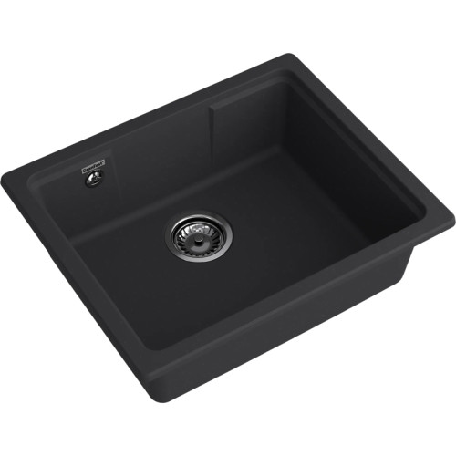 URBAN 4555 black 1 чаша 470*370*170, монтаж: универсальный, материал: кварц, цвет: черный