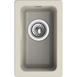 RIVELATO Мойка BERKANA 25 1-чаш 305*455, монтаж: универсальный, материал: кварц, цвет: топаз