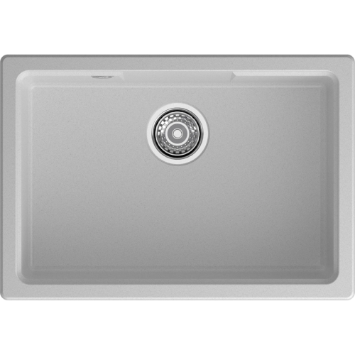 URBAN 4565 gray 1 чаша 570*370*170, монтаж: универсальный, материал: кварц, цвет: серый
