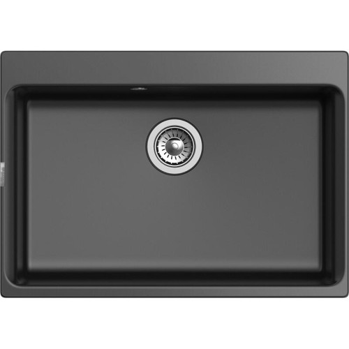 RIVELATO Мойка AXEL 70  1-чаша 730*520мм, монтаж: врезной, материал: кварц, цвет: антрацит