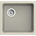 RIVELATO Мойка BERKANA 45 1-чаш 485*455, монтаж: универсальный, материал: кварц, цвет: топаз