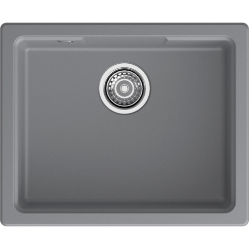 URBAN 4555 dark gray 1 чаша 470*370*170, монтаж: универсальный, материал: кварц, цвет: темно-серый