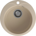 R-480 cashmere 1 чаша 380*194, монтаж: врезной, материал: мрамор, цвет кашемир