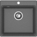 LV-510 graphite 1 чаша 450*385*200, монтаж: врезной, материал: мрамор, цвет графит