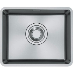 Мойка Franke MQX 110-50/ Best, Мойка Maris Quiet MQX 110-50, полированная нержавеющая сталь, подстольный монтаж, 1 чаша без крыла, 500x400 мм.