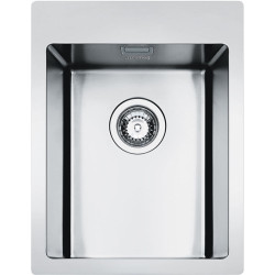 Кухонная мойка SMEG/ Мойка. Установка с бортиком 1 мм, необорачиваемая, необорачиваемая, нержавеющая сталь матовая
