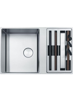 Мойка Franke BWX 220-41-27/ Best, Серия BOX CENTER, Мойка BWX 220-41-27, оборотная, аксессуары в комплекте, монтаж вровень или на столешницу