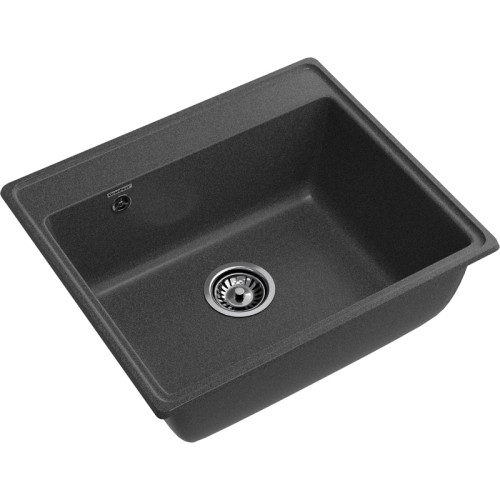 V-580 graphite 1 чаша 520*380*200, монтаж: врезной, материал: мрамор, цвет графит