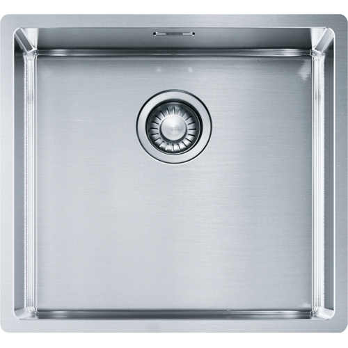 Мойка Franke 127.0679.183/ Best, Серия BOX, Мойка BXX 210-45, мойка 490x450 mm, чаша 490x450 R 12 мм, возможен монтаж сверху, вровень и под столешницу, скрытый перелив, крепления FastFix