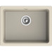 RIVELATO Мойка BERKANA 50 1-чаш 560*430, монтаж: универсальный, материал: кварц, цвет: темно-бежевый