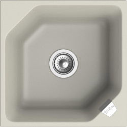RIVELATO Мойка LOCUS 50  1-чаш 500*500, монтаж: врезной, материал: кварц, цвет: топаз