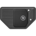 C-800E graphite 1-чаша+крыло 790*490 мм, монтаж: врезной, материал: мрамор, цвет: графит