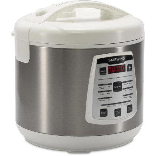 Мультиварка Starwind SMC4200 5л 900Вт белый/серебристый