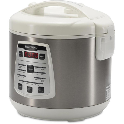 Мультиварка Starwind SMC4200 5л 900Вт белый/серебристый
