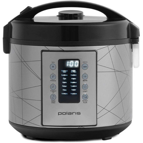 Мультиварка Polaris IQ Home PMC 5020 Wi Fi 5л 750Вт серебристый/черный