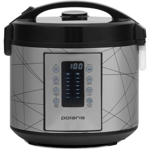Мультиварка Polaris IQ Home PMC 5020 Wi Fi 5л 750Вт серебристый/черный