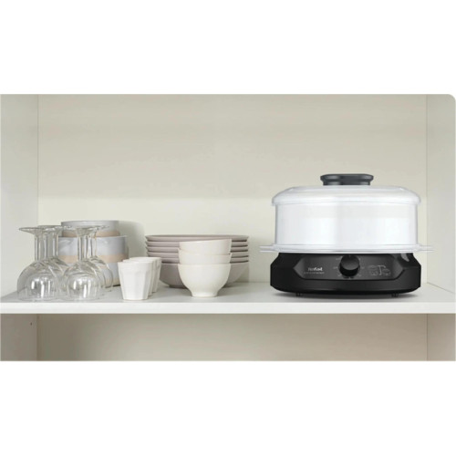 Пароварка Tefal VC139810 2ярус. 800Вт черный