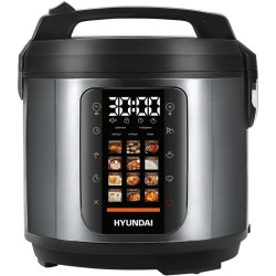 Мультиварка-скороварка Hyundai HYMC-2404 5л 900Вт серебристый/черный