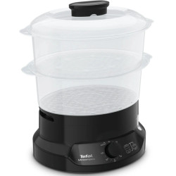 Пароварка Tefal VC139810 2ярус. 800Вт черный