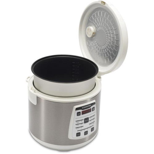 Мультиварка Starwind SMC4200 5л 900Вт белый/серебристый