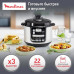 Мультиварка-скороварка Moulinex CE620D32 5л 1000Вт серебристый/черный Мультиварка-скороварка Moulinex CE620D32 5л 1000Вт серебристый/черный