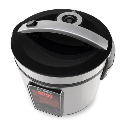 Мультиварка Hyundai HYMC-2400 5л 900Вт серебристый/черный