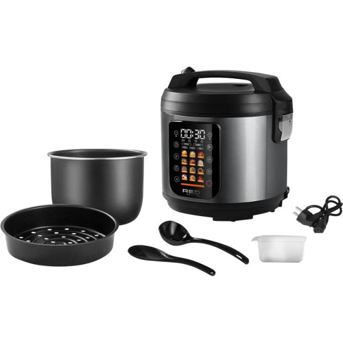 Мультиварка Red Solution M4250 5л 860Вт серебристый/черный