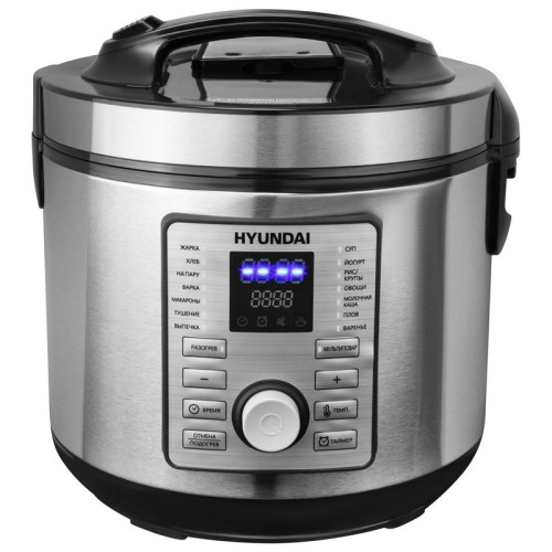 Мультиварка Hyundai HYMC-1617 5л 900Вт серебристый/черный