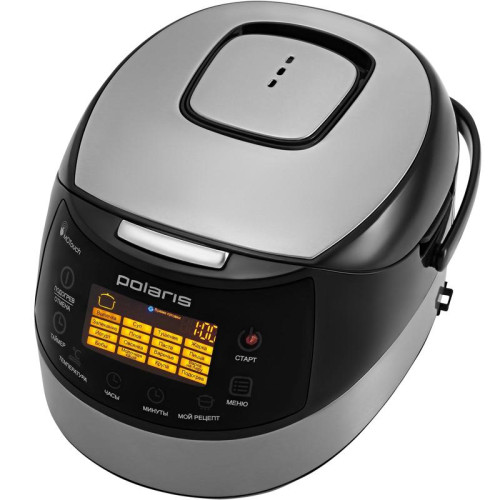Мультиварка Polaris PMC 0517AD 5л 860Вт серебристый/черный