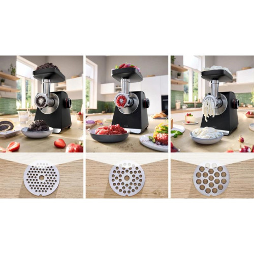 Мясорубка Bosch MFWS640B 2100Вт черный