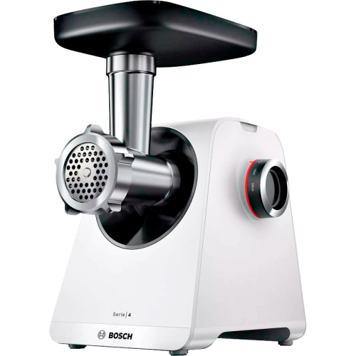 Мясорубка Bosch MFWS420W Мясорубка Bosch, мощность 1900 Вт, цвет белый