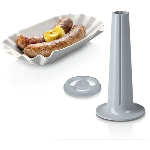 Мясорубка BOSCH MFW67440 Мясорубка 700Вт, 3.5 кг/мин, реверс, насадки: шинковка, кеббе, колбас