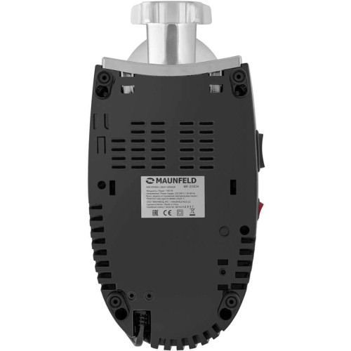 Мясорубка MAUNFELD/ Мясорубка, мощность 1360 Вт, производительность 1,5 кг/мин, 5 насадок, реверс, цвет: красный