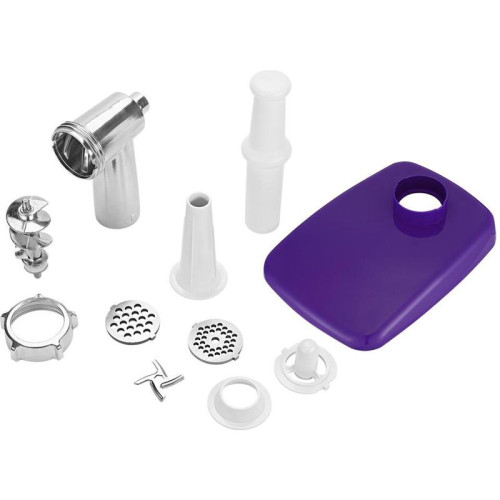 Мясорубка Kitfort КТ-2112-1 1300Вт белый/синий