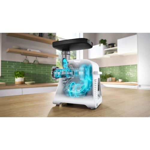 Мясорубка Bosch MFWS607W 2100Вт белый