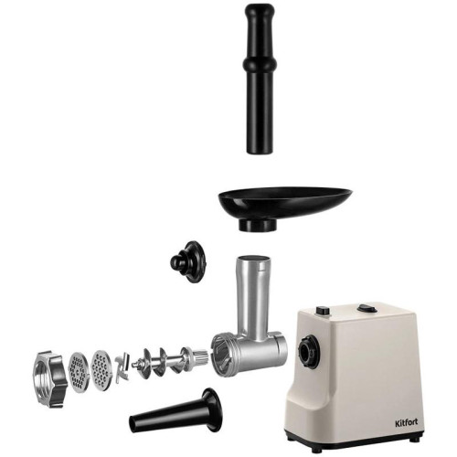 Мясорубка Kitfort КТ-2126 250Вт серый/черный