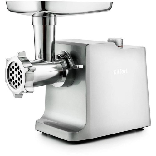 Мясорубка Kitfort KT-2108 1800Вт серебристый