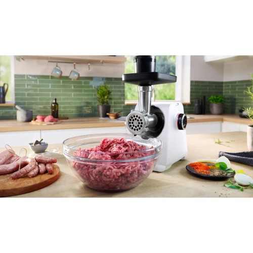 Мясорубка Bosch MFWS607W 2100Вт белый