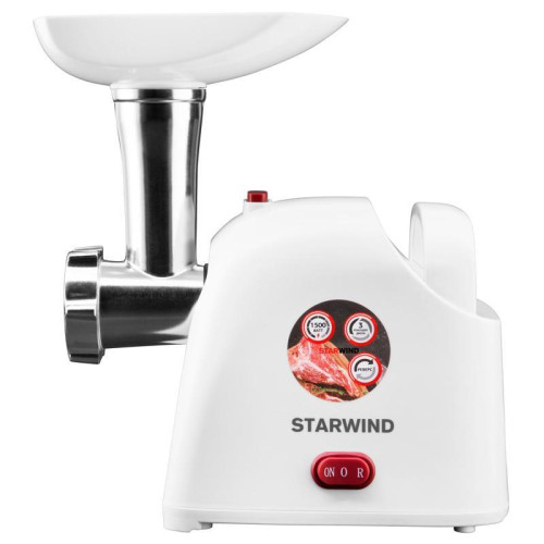 Мясорубка Starwind SMG3110 1500Вт белый
