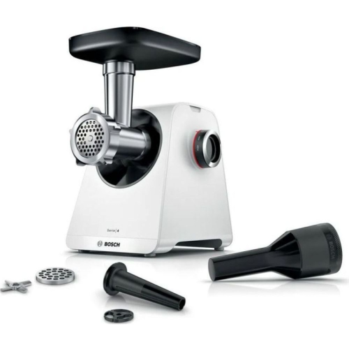 Мясорубка Bosch MFWS420W Мясорубка Bosch, мощность 1900 Вт, цвет белый