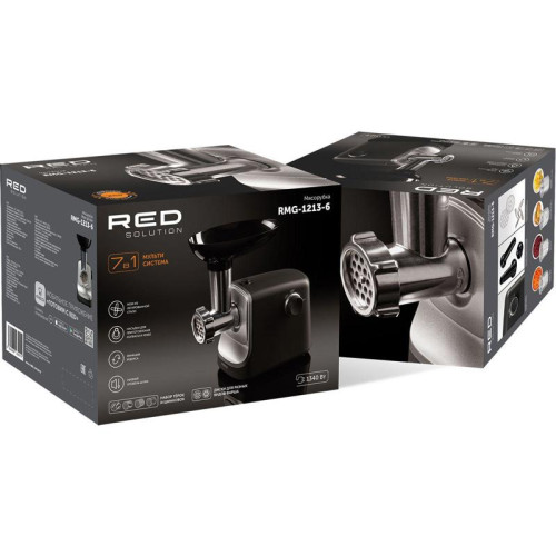 Мясорубка Red Solution RMG-1213-6 1340Вт черный