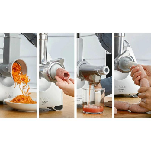 Мясорубка Bosch MFW68660 2200Вт черный