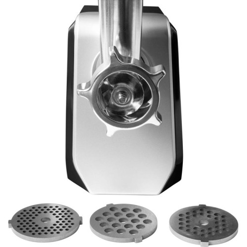 Мясорубка Hyundai HY-MG4422 1200Вт черный/серебристый